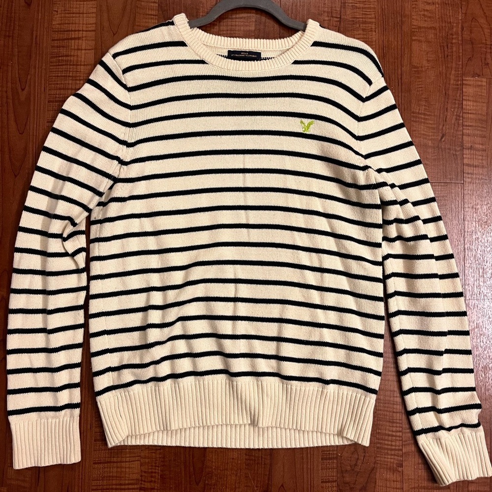 Vintage American Eagle oversized striped sweater!!